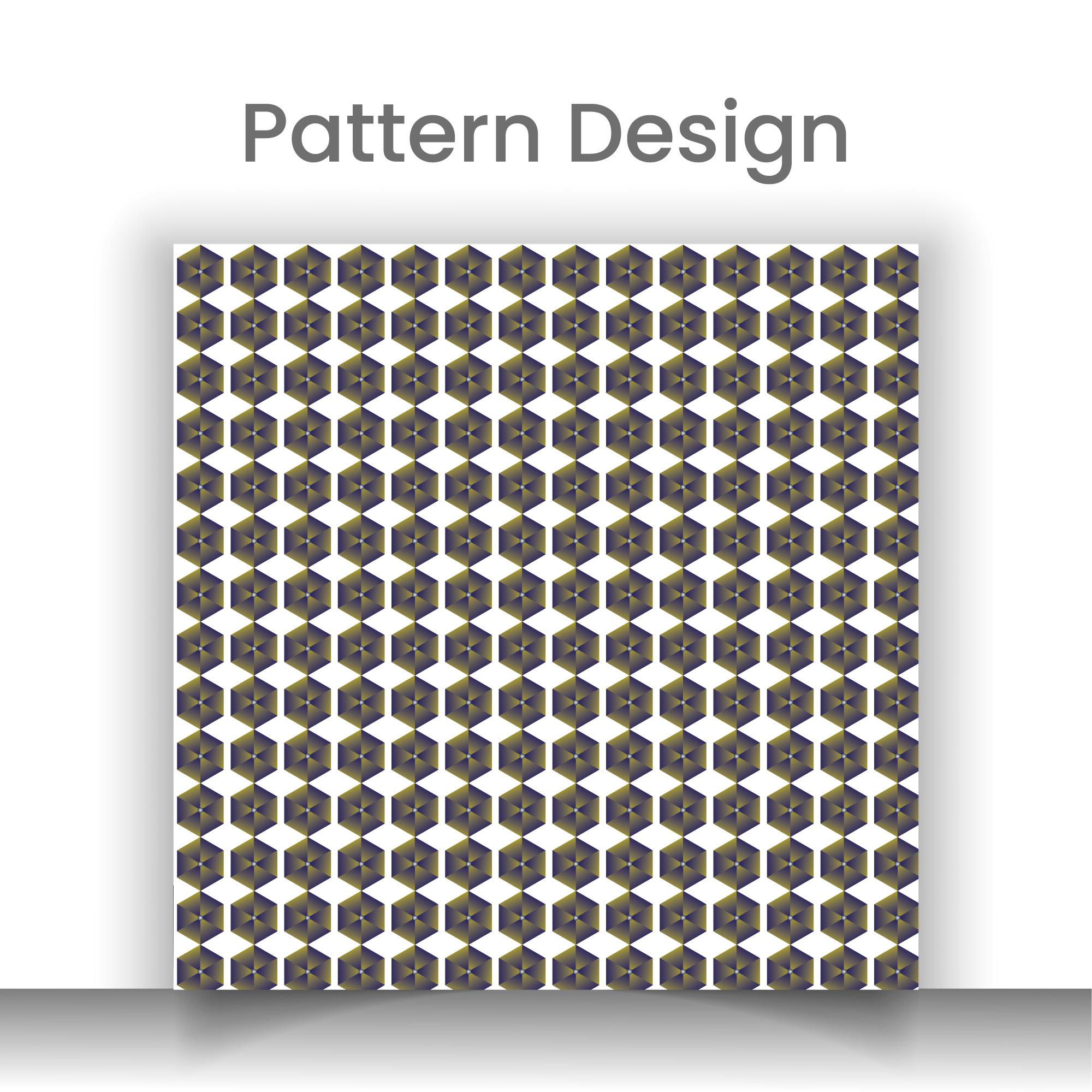 Modern geometrik nakış paneli